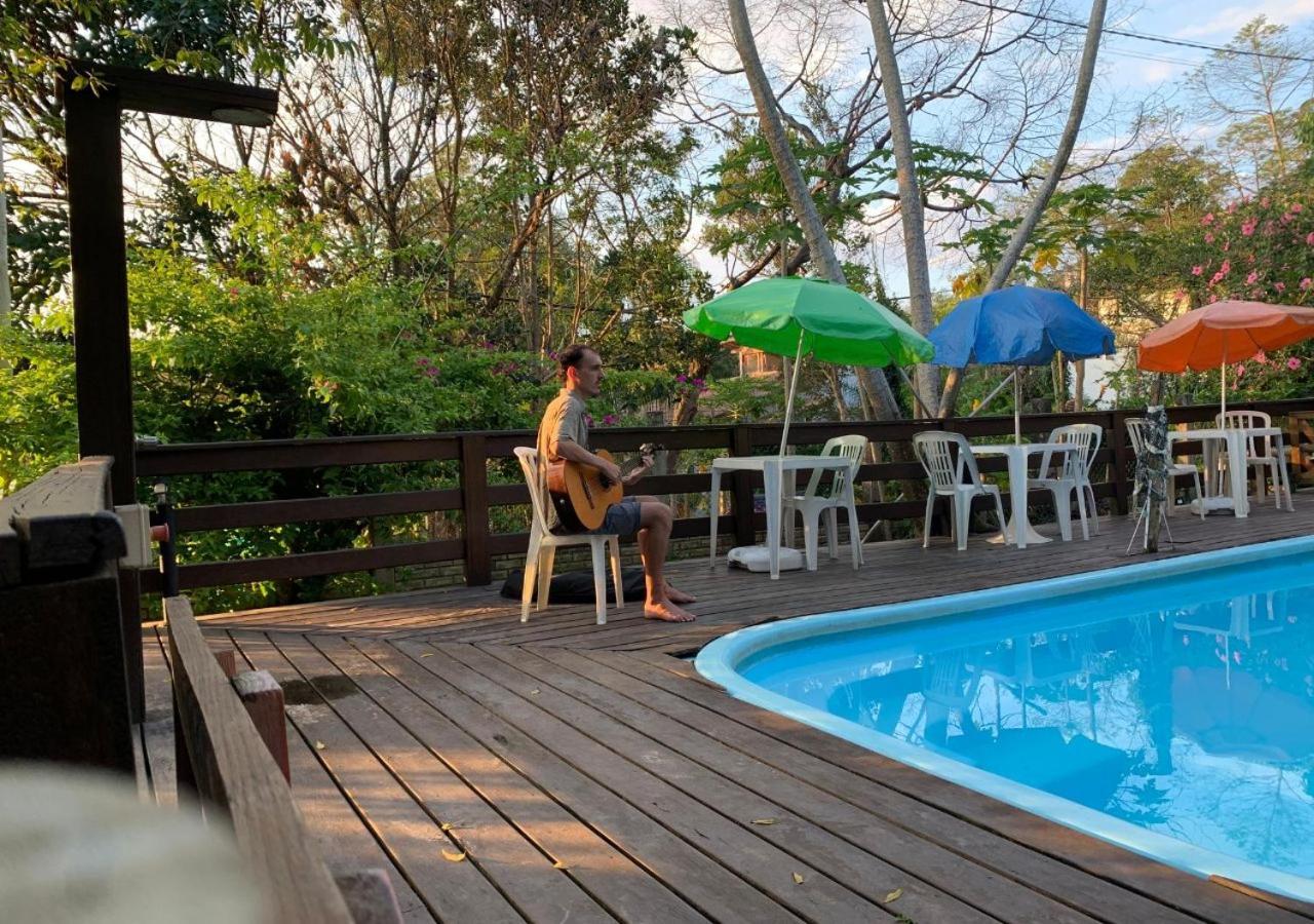 Paraiso Hostel Praia Do Rosa Esterno foto