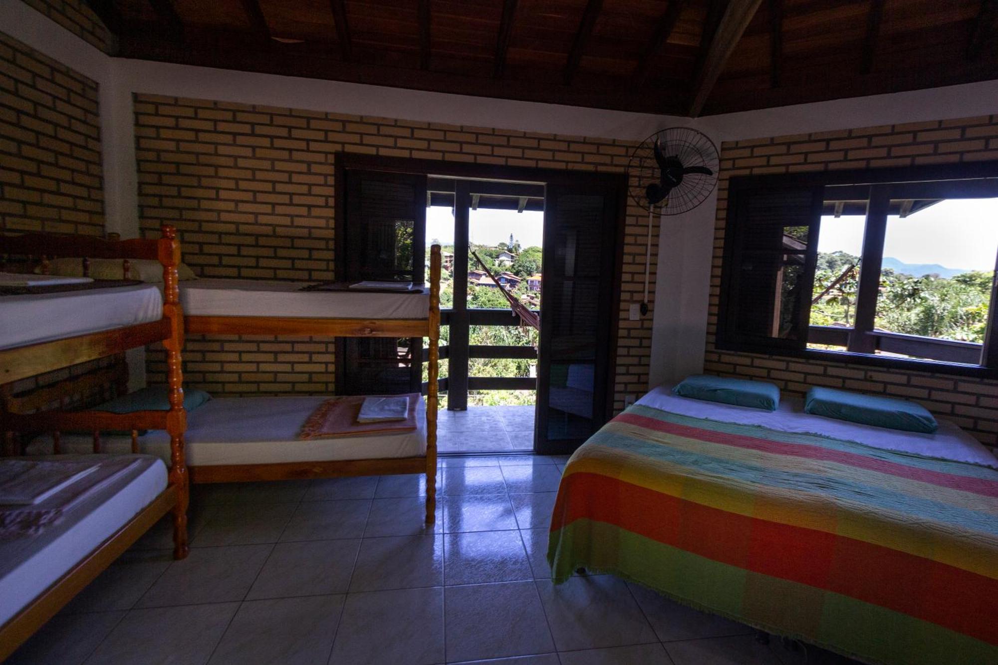 Paraiso Hostel Praia Do Rosa Esterno foto